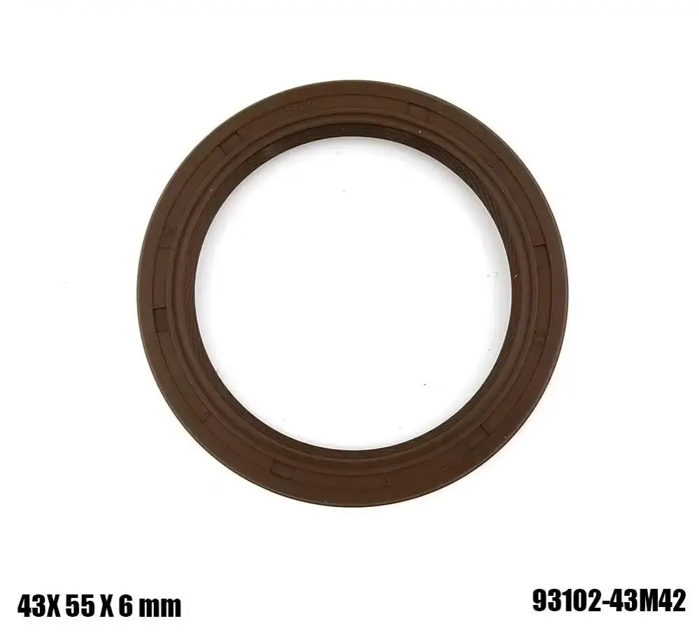 93102-43M42 Oil Seal For Yamaha Outboard F 25 - 60HP 4 Stroke
93102-43M42 Oil Seal For Yamaha Outboard F 25 - 60HP 4 Stroke