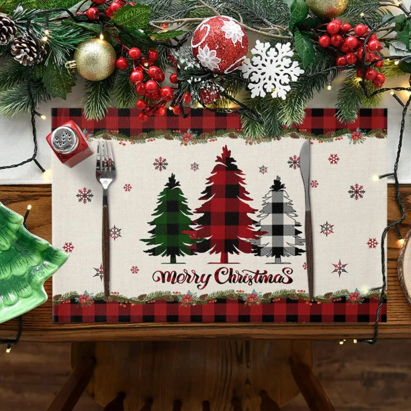 4PCS Christmas Placemats Cloth Placemats Place Mats Indoor Christmas Placemat Placemat Neutral Placemats
4PCS Christmas Placemats Cloth Placemats Place Mats Indoor Christmas Placemat Placemat Neutral Placemats