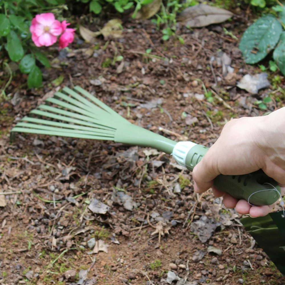 Multi-use Iron Garden Rake Heavy Duty Handheld Leaf Rake 9-Teeth Sturdy Grass Rake Garden
Multi-use Iron Garden Rake Heavy Duty Handheld Leaf Rake 9-Teeth Sturdy Grass Rake Garden