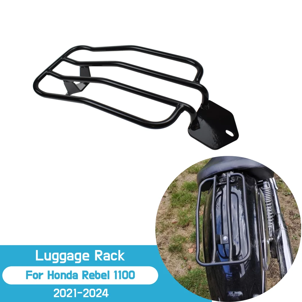 For Honda Rebel CMX CM 1100 2021-2025 2024 CMX1100 DCT Rear Top Case Carrier Luggage Rack Solo Seat Rack Motorcycle Accessories
For Honda Rebel CMX CM 1100 2021-2025 2024 CMX1100 DCT Rear Top Case Carrier Luggage Rack Solo Seat Rack Motorcycle Accessories