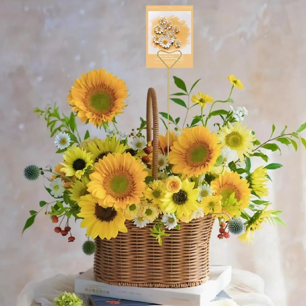 40 Pcs Heart Shaped Metal Card Holder Picks Floral Gift Photo Sticks for Wedding Bouquet Centerpieces
40 Pcs Heart Shaped Metal Card Holder Picks Floral Gift Photo Sticks for Wedding Bouquet Centerpieces