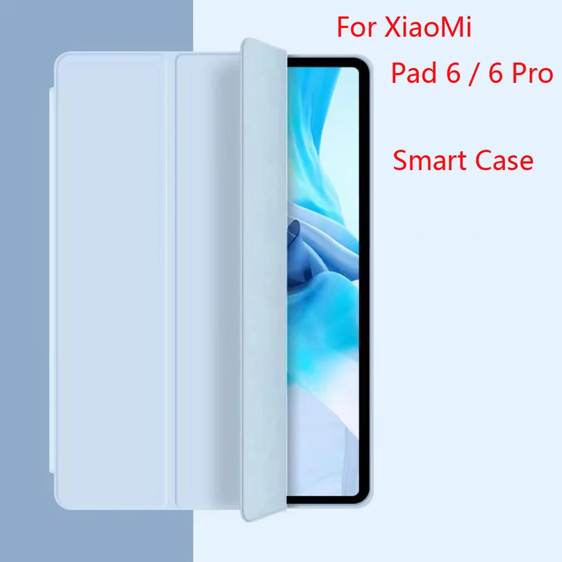 Чехол для Xiaomi Pad 6, силиконовый чехол с автоматическим пробуждением и спящим режимом, поддержка магнитной Зарядки, чехол для Mi Pad 6 6 Pro, чехол
Чехол для Xiaomi Pad 6, силиконовый чехол с автоматическим пробуждением и спящим режимом, поддержка магнитной Зарядки, чехол для Mi Pad 6 6 Pro, чехол
