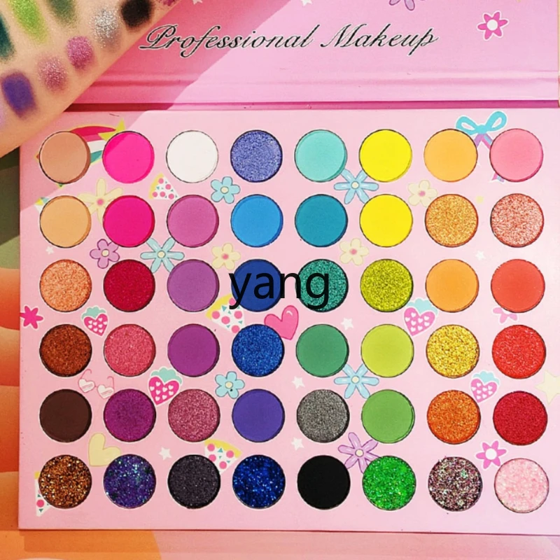 L'm'm48 Color European and American Color Series Eye Shadow Plate Green Purple Eye Shadow Stage Makeup
L'm'm48 Color European and American Color Series Eye Shadow Plate Green Purple Eye Shadow Stage Makeup