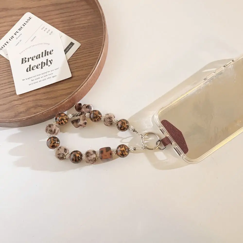 Anti-Lost Leopard Print Phone Charm with Ball Simple Mobile Phone Lanyard Bow Universal Beaded Mobile Phone Charm
Anti-Lost Leopard Print Phone Charm with Ball Simple Mobile Phone Lanyard Bow Universal Beaded Mobile Phone Charm