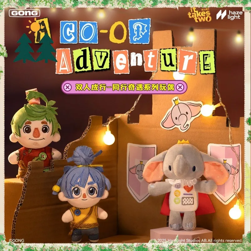 Original GONG It Takes Two Adventure Series Plush Cute Doll Cody May Little Elephant Birthday Ornament Collect Toy Girl Boy Gift
Original GONG It Takes Two Adventure Series Plush Cute Doll Cody May Little Elephant Birthday Ornament Collect Toy Girl Boy Gift