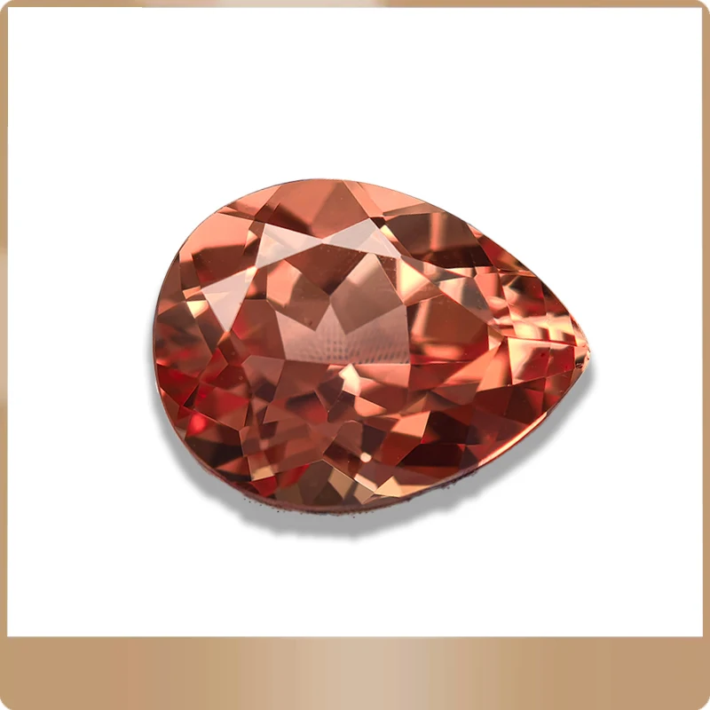 Lab Grown Sapphire Pear Shaped Sunset Orange Color VVS1 Charms DIY Ring Necklace Earrings Main Materials with AGL Certificate
Lab Grown Sapphire Pear Shaped Sunset Orange Color VVS1 Charms DIY Ring Necklace Earrings Main Materials with AGL Certificate