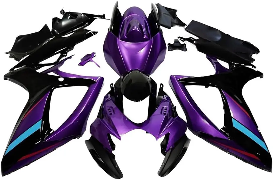 Pearl Purple ABS Plastics Fairing Kit For Suzuki GSXR600 GSXR750 K6 2006 2007 GSXR 600 GSXR 750 06 07 GSX-R600 GSX-R750 Injectio
Pearl Purple ABS Plastics Fairing Kit For Suzuki GSXR600 GSXR750 K6 2006 2007 GSXR 600 GSXR 750 06 07 GSX-R600 GSX-R750 Injectio