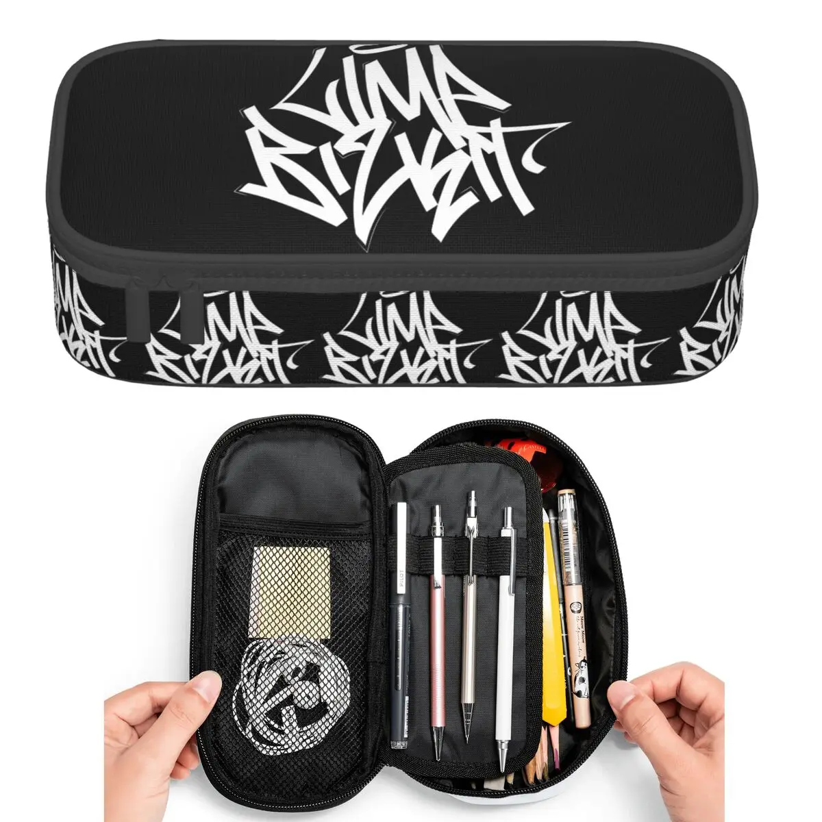 Limp Bizkit Pencil Cases for Students Pen Box Pencil Bag Large Storage Pencil Pouch Pen Holder
Limp Bizkit Pencil Cases for Students Pen Box Pencil Bag Large Storage Pencil Pouch Pen Holder