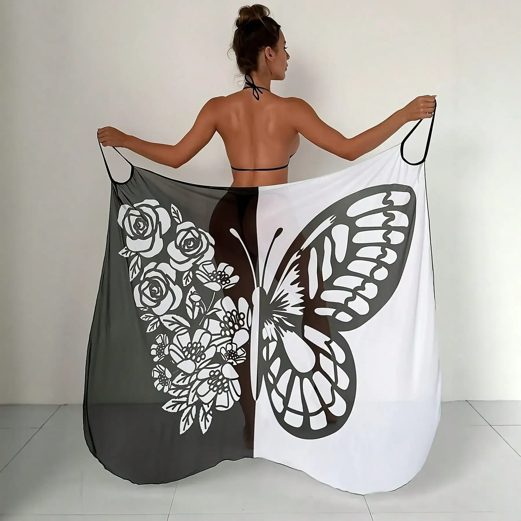 2026 Beach Cover Up Towel For Women – Oversized Quick Dry Beach Wrap With Butterfly Print, Lightweight Sunscreen Shawl Swimwear Cover Up
2026 Beach Cover Up Towel For Women – Oversized Quick Dry Beach Wrap With Butterfly Print, Lightweight Sunscreen Shawl Swimwear Cover Up