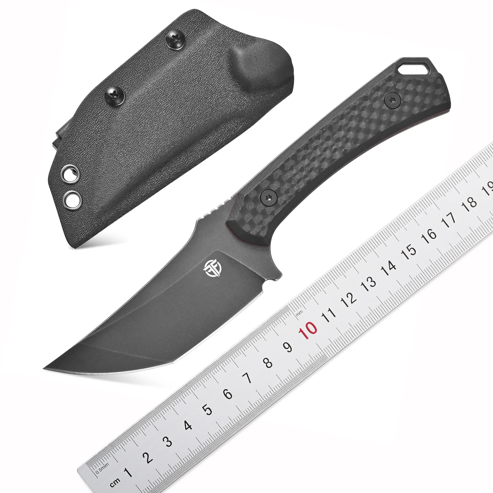 FF122 Fixed Blade Knife 14C28N Steel Micarta Handle Full Tang Knife with Kydex Sheath for Outdoor Camping Hunting Working
FF122 Fixed Blade Knife 14C28N Steel Micarta Handle Full Tang Knife with Kydex Sheath for Outdoor Camping Hunting Working