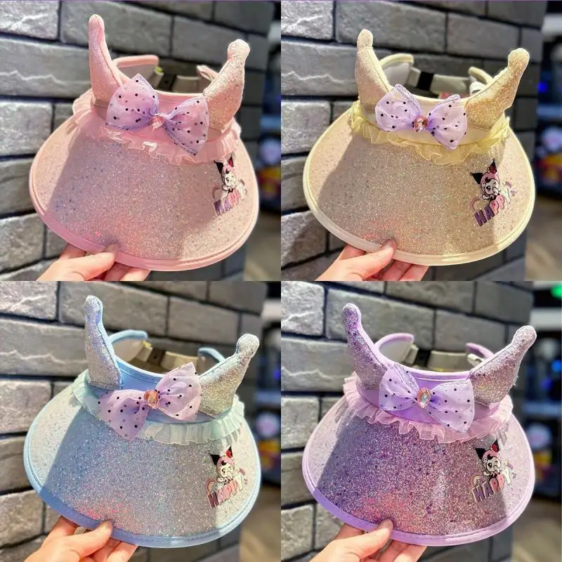 Sanrio Kuromi Hat Summer Girls New Style Cool Sun Hat Uv Protection Sun Hat Breathable Sunshade Cartoon High Quality Baby Gift
Sanrio Kuromi Hat Summer Girls New Style Cool Sun Hat Uv Protection Sun Hat Breathable Sunshade Cartoon High Quality Baby Gift