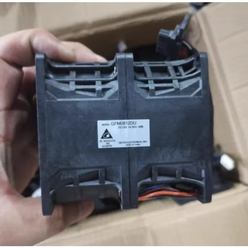 Вентилятор охлаждения сервера Delta Electronics GFM0812DU DC 12V 14A 80x80x85мм
Вентилятор охлаждения сервера Delta Electronics GFM0812DU DC 12V 14A 80x80x85мм