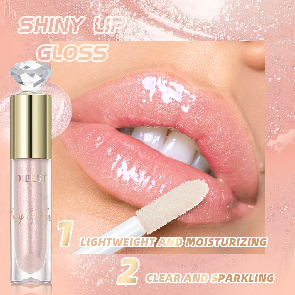QIBEST 5 Colors Glitter Lip Gloss Long Lasting Diamond Pearlescent Metallic Liquid Lipstick Moisturizing Lip Glaze Cosmetics
QIBEST 5 Colors Glitter Lip Gloss Long Lasting Diamond Pearlescent Metallic Liquid Lipstick Moisturizing Lip Glaze Cosmetics