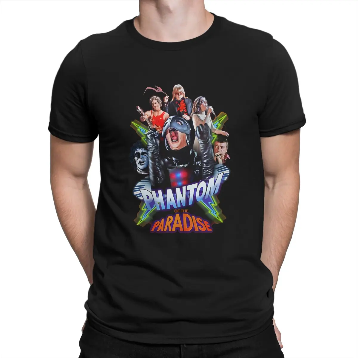 Fantastic Hip Hop TShirt Phantom Of The Paradise Leisure T Shirt Summer T-shirt For Men Women
Fantastic Hip Hop TShirt Phantom Of The Paradise Leisure T Shirt Summer T-shirt For Men Women