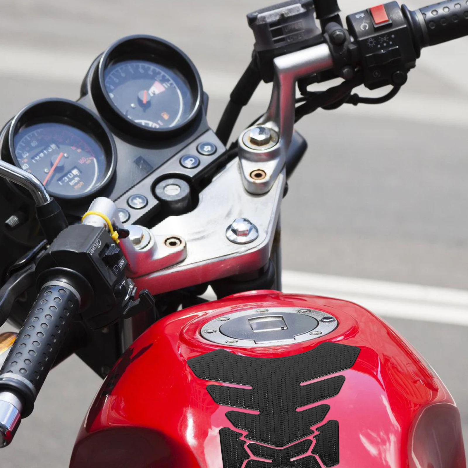 Carbon Fiber Motorcycle Tank Stickers Oil Tank Cap Decal Scratch Resistant Fuel Cap Protector Gas Cover Decals Bike
Carbon Fiber Motorcycle Tank Stickers Oil Tank Cap Decal Scratch Resistant Fuel Cap Protector Gas Cover Decals Bike