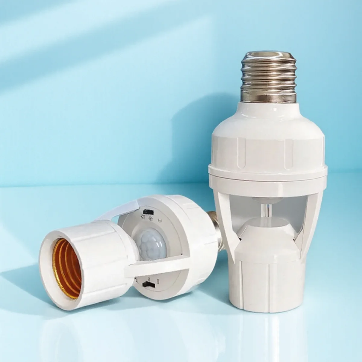 Adjustable E27 LED Lamp Holder Infrared Sensor Light Control Time-delay Switch Home Lighting
Adjustable E27 LED Lamp Holder Infrared Sensor Light Control Time-delay Switch Home Lighting