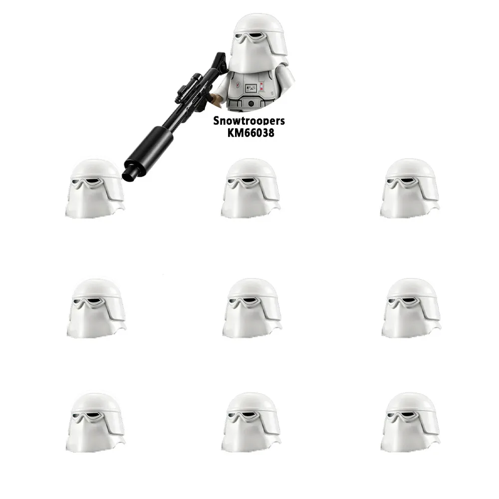 10pcs/set building Blocks Clone trooper 501st Legion Troopers mini action toy Snowtrooper Coruscant Guards Stormtrooper
10pcs/set building Blocks Clone trooper 501st Legion Troopers mini action toy Snowtrooper Coruscant Guards Stormtrooper