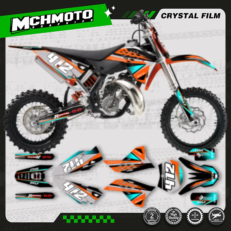 MCHMFG мотоциклетные графические наклейки, наборы наклеек для KTM SX65 2009 2010 2011 2012 2013 2014 2015, номер имени на заказ
MCHMFG мотоциклетные графические наклейки, наборы наклеек для KTM SX65 2009 2010 2011 2012 2013 2014 2015, номер имени на заказ