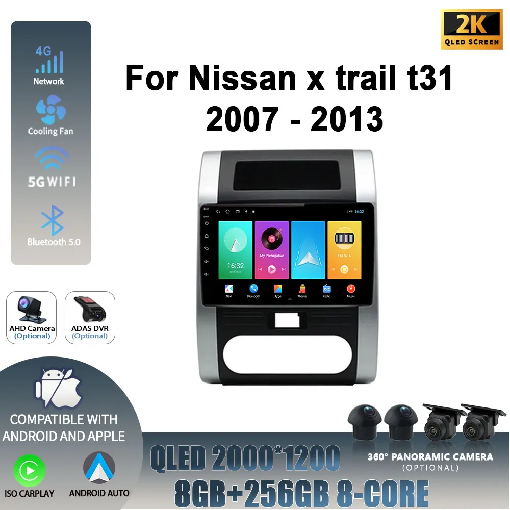 Car Radio Multimedia Navigation Player 4G 2DIN Android 14 For Nissan x trail t31 2007-2013 WIFI Wireless Carplay Stereo Screen
Car Radio Multimedia Navigation Player 4G 2DIN Android 14 For Nissan x trail t31 2007-2013 WIFI Wireless Carplay Stereo Screen