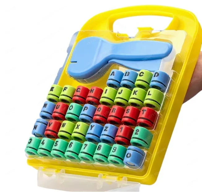 Flower maker with 26 English letters 0-9 numbers, hand made ledger DIY creative tool
Flower maker with 26 English letters 0-9 numbers, hand made ledger DIY creative tool