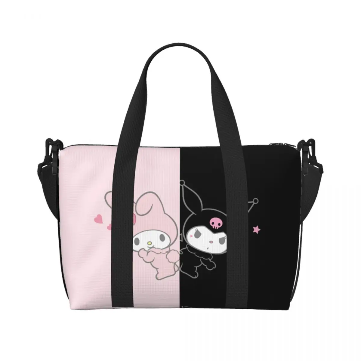 Пользовательский мультфильм Куроми череп с друзьями милая аниме-сумка женская большая вместительная спортивная пляжная дорожная сумка на плечо
Пользовательский мультфильм Куроми череп с друзьями милая аниме-сумка женская большая вместительная спортивная пляжная дорожная сумка на плечо