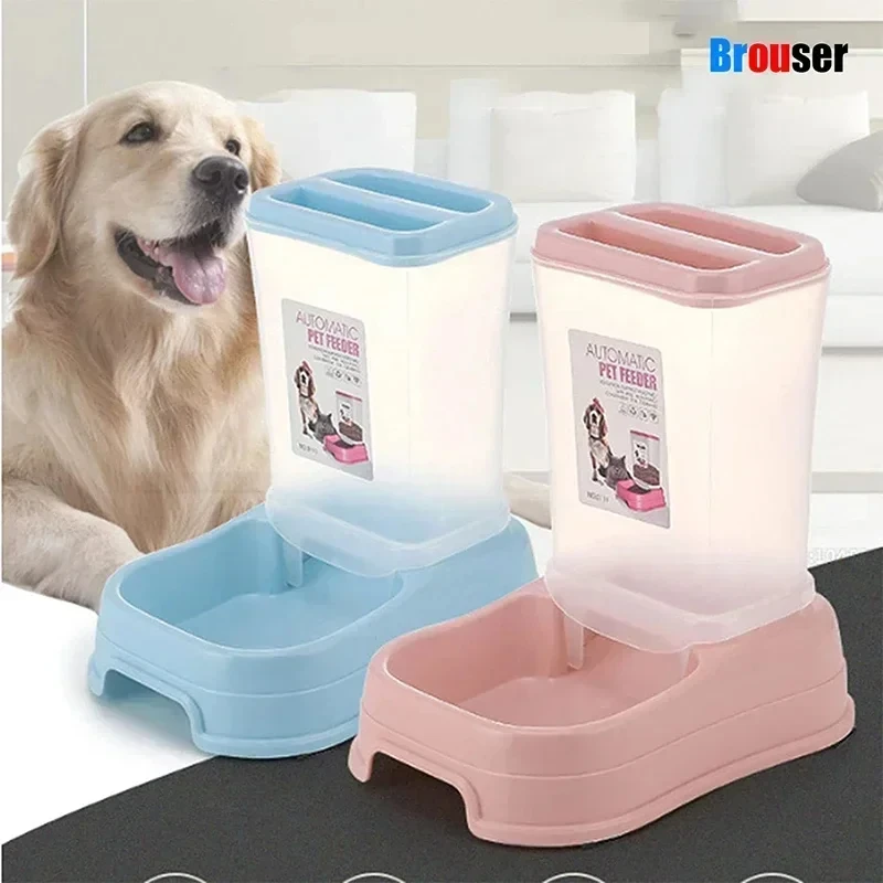 Large capacity pet feeder small dog food bowl 1.5-liter automatic feeding machine for pet feeding dry feed
Large capacity pet feeder small dog food bowl 1.5-liter automatic feeding machine for pet feeding dry feed