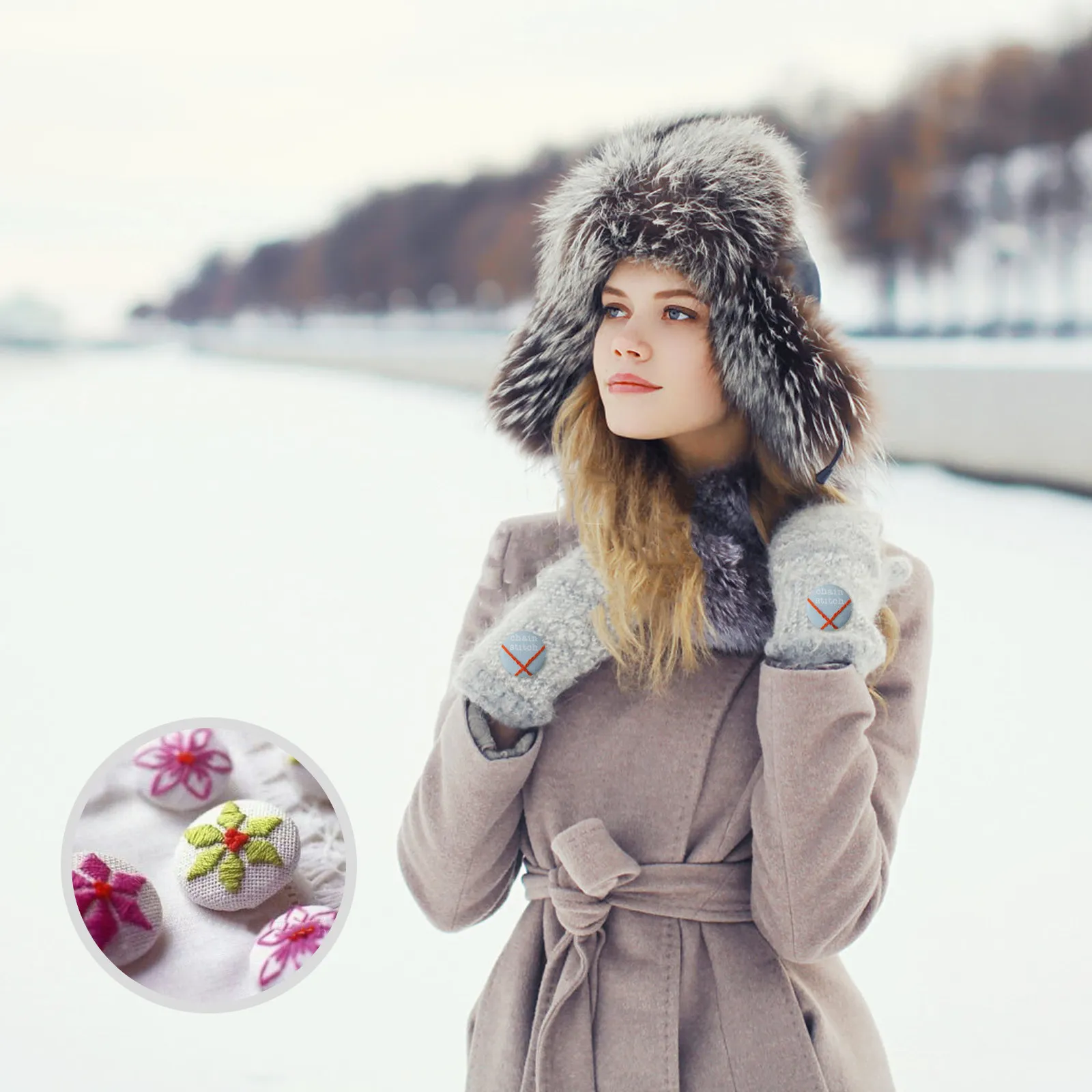 2Sets DIY Cloth Covered Buttons Kit High Brightness Rust Resistant Aluminum Buckle Bases for Handmade Crafts Jewelry Gifts
2Sets DIY Cloth Covered Buttons Kit High Brightness Rust Resistant Aluminum Buckle Bases for Handmade Crafts Jewelry Gifts