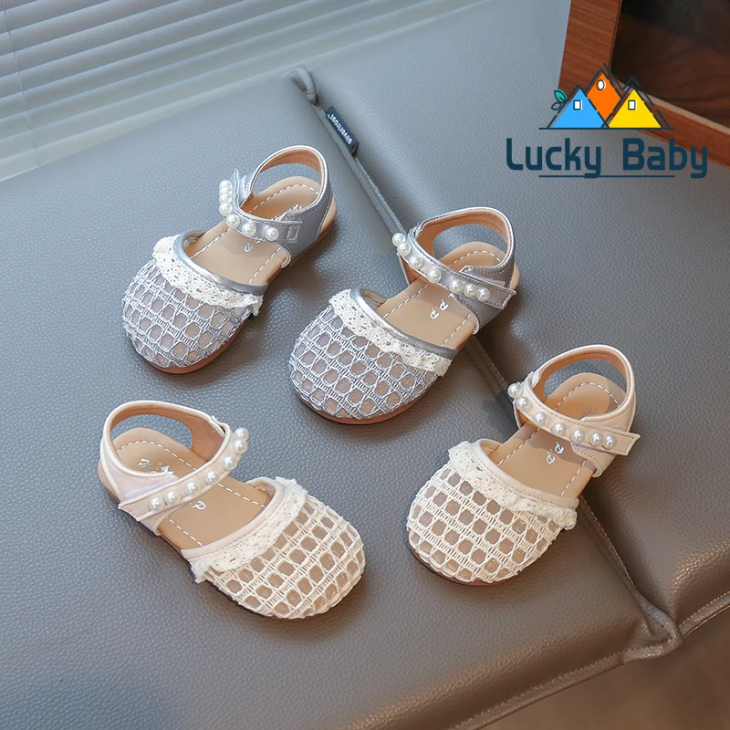 Fashionable Beaded Princess Hollow Lace Shoes for Girls Summer New Arrival Korean Style Baby Sandals Choice Children's Footwear
Fashionable Beaded Princess Hollow Lace Shoes for Girls Summer New Arrival Korean Style Baby Sandals Choice Children's Footwear