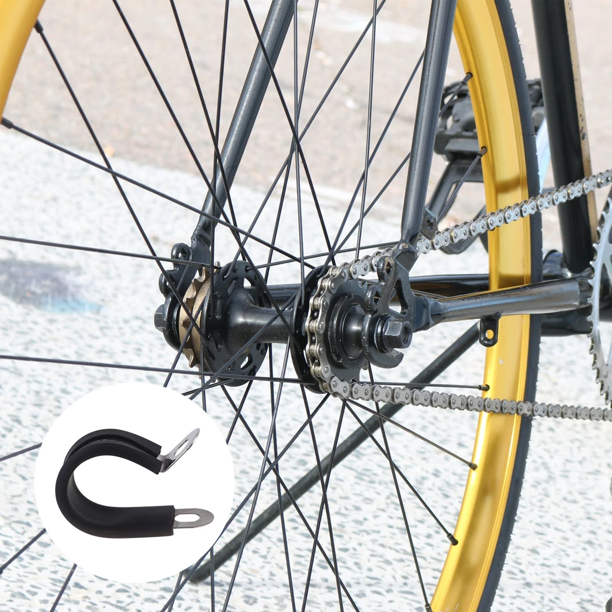 12Pcs R-Type Cable Clip Multifunctional Wire Clamp Durable Fixing Clip for Home Industry Automobile Cable Management Black 
12Pcs R-Type Cable Clip Multifunctional Wire Clamp Durable Fixing Clip for Home Industry Automobile Cable Management Black