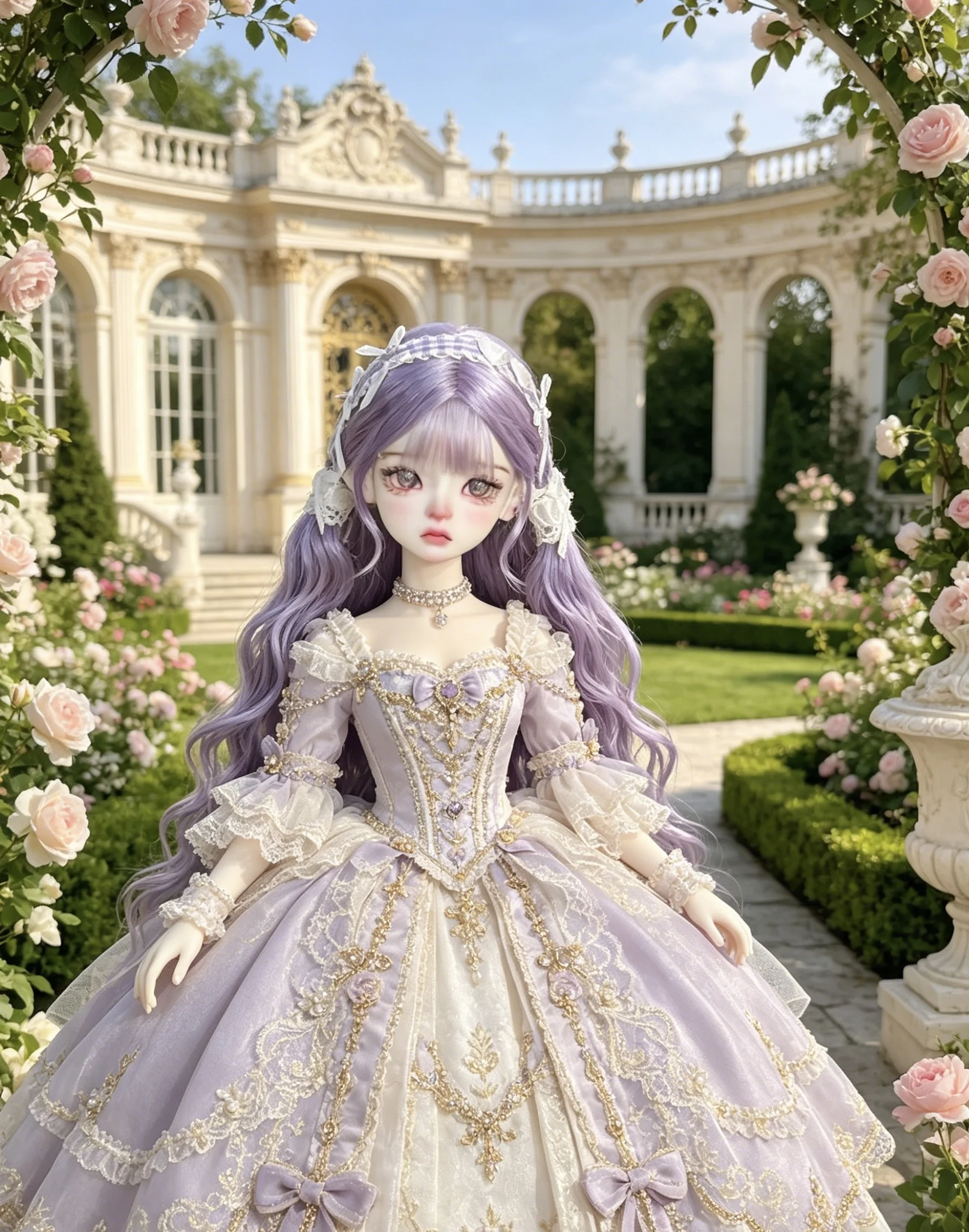Wigs doll accessories, doll wig purple, 1/4 BJD doll hair free shipping
Wigs doll accessories, doll wig purple, 1/4 BJD doll hair free shipping