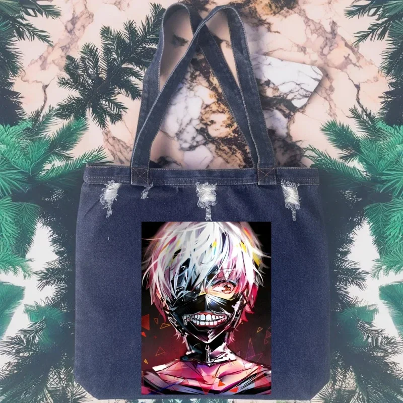 Anime Tokyo Ghoul Kaneki Ken Cool Manga Women Shoulder Bag Luxury Designer Denim Handbag Underarm Bag Handbag Shopper Bag
Anime Tokyo Ghoul Kaneki Ken Cool Manga Women Shoulder Bag Luxury Designer Denim Handbag Underarm Bag Handbag Shopper Bag