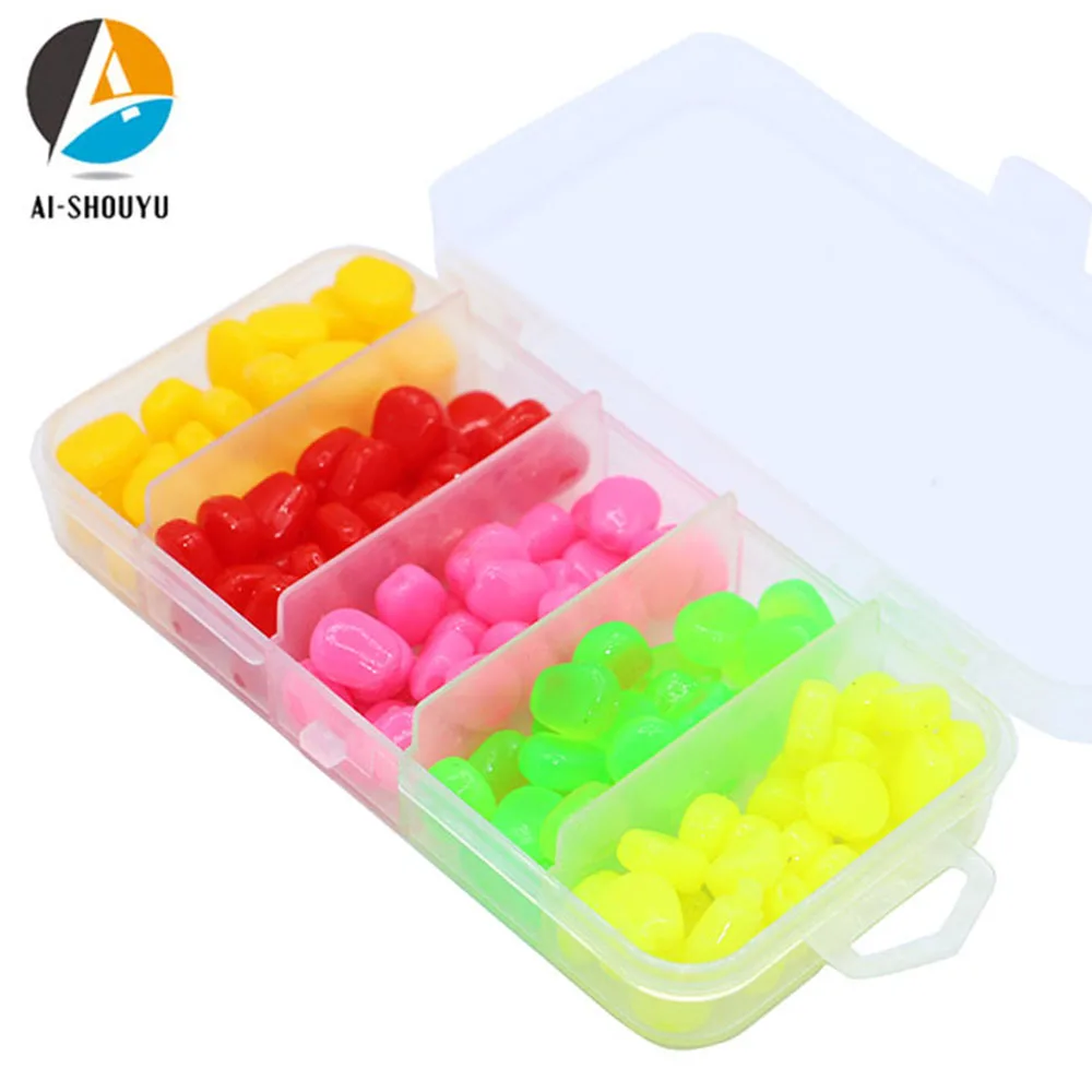 AI-SHOUYU 100pcs/box Soft Fishing Lure Silicone Corn Artificial Floating Swimbait Smell Pike Bass Lure Isca Fishing Tackle Kits
AI-SHOUYU 100pcs/box Soft Fishing Lure Silicone Corn Artificial Floating Swimbait Smell Pike Bass Lure Isca Fishing Tackle Kits