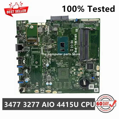Original For Dell Inspiron 3477 3277 AIO All-in-one Motherboard CN-0CR1TT 0CR1TT CR1TT IPKBL-PS Pentium 4415U CPU