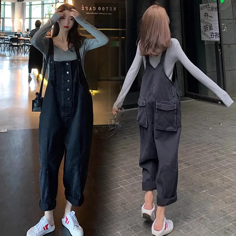 Slimming Denim Overalls Women's Fashionable Spring Autumn plus Size MM Long Pants Stylish Ageless Design Casual Jeans
Slimming Denim Overalls Women's Fashionable Spring Autumn plus Size MM Long Pants Stylish Ageless Design Casual Jeans