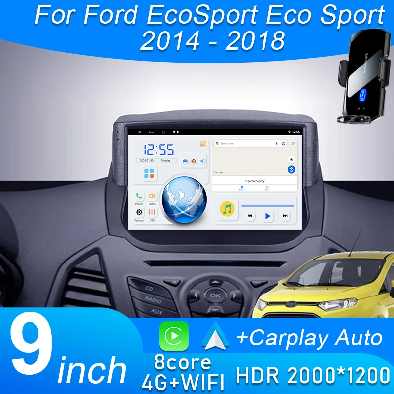 Android 15 для Ford EcoSport Eco Sport 2014 2015 2016 2017 2018 Экран Стерео Автомобильный Радио Мультимедийный Плеер Навигация GPS 4G Wi-Fi
Android 15 для Ford EcoSport Eco Sport 2014 2015 2016 2017 2018 Экран Стерео Автомобильный Радио Мультимедийный Плеер Навигация GPS 4G Wi-Fi