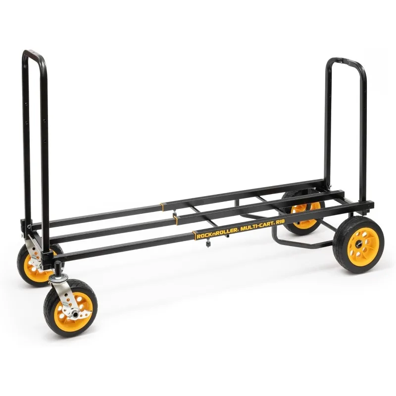 Rock-N-Roller R18RT (Mega Plus) 8-in-1 Folding Multi-Cart/Hand Truck/Dolly/Platform Cart/42" to 60" Telescoping Frame/700 lbs
Rock-N-Roller R18RT (Mega Plus) 8-in-1 Folding Multi-Cart/Hand Truck/Dolly/Platform Cart/42" to 60" Telescoping Frame/700 lbs