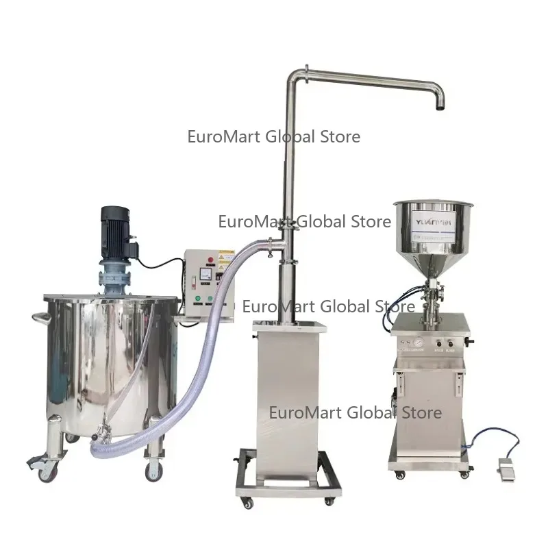 Automatic Feeding Machine Liquid Transfer Pump Pneumatic Feeder Stainless Steel for Oil Viscosity Feeder