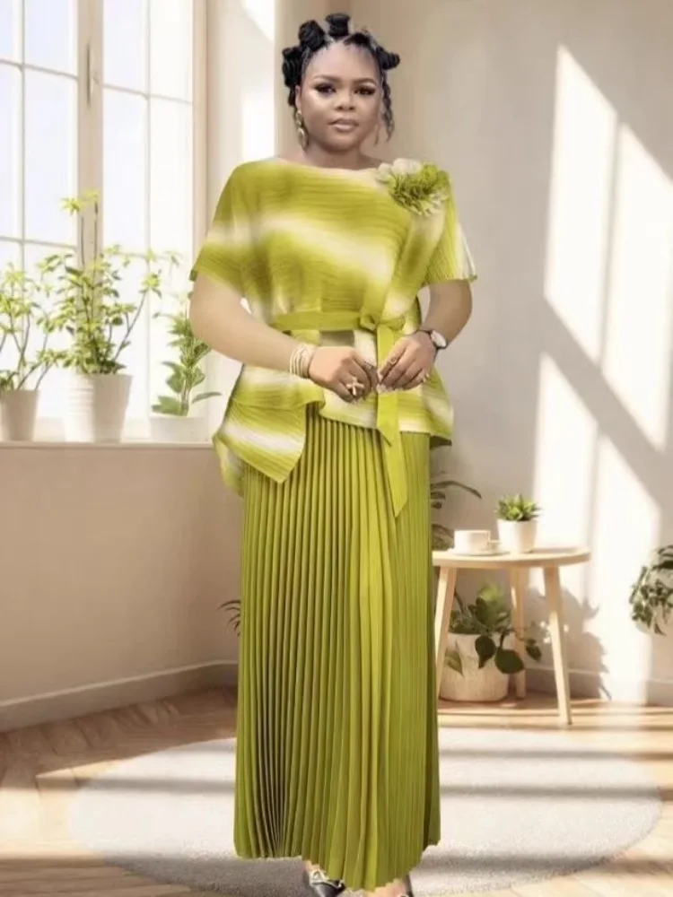 Miyake 2026 New Premium Two-piece Set Printed Pleated Top Temperament Elegant Versatile Loose Skirt Set
Miyake 2026 New Premium Two-piece Set Printed Pleated Top Temperament Elegant Versatile Loose Skirt Set