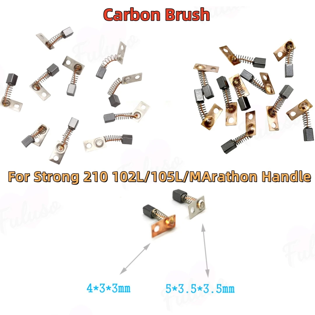 10 шт. угольные щетки для Strong 210 90 204 Marathon, замена 102L 105L, ручка, угольная щетка Saeyang, угольная щетка
10 шт. угольные щетки для Strong 210 90 204 Marathon, замена 102L 105L, ручка, угольная щетка Saeyang, угольная щетка