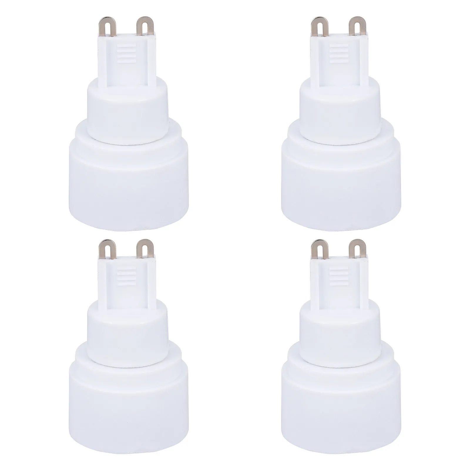 4Pcs Light Bulb Holder Converter Reliable G9 to E14 Base Adapter Compatible with Screw LED Lamp Socket Adapter
4Pcs Light Bulb Holder Converter Reliable G9 to E14 Base Adapter Compatible with Screw LED Lamp Socket Adapter