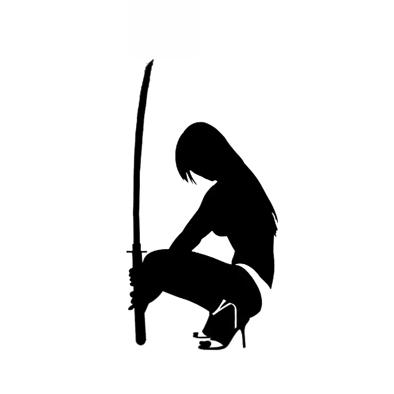 Car Sticker Sexy Samurai Girl Fashion Accessories Car Decoration Accessories PVC Sticker Waterproof Black/White, 15cm*8cm
Car Sticker Sexy Samurai Girl Fashion Accessories Car Decoration Accessories PVC Sticker Waterproof Black/White, 15cm*8cm