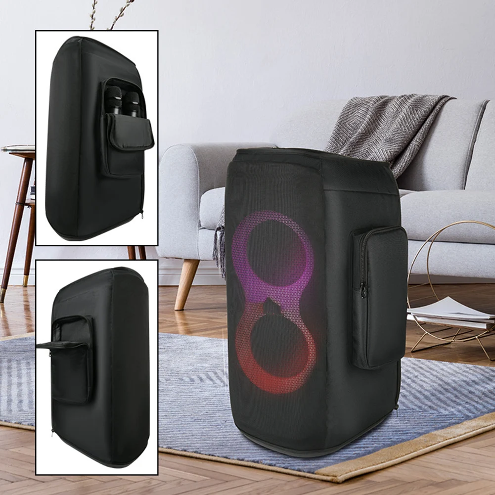 Защитный чехол для динамика 29x25x51,5 см, нейлоновый пылезащитный чехол с двойным карманом для JBL PartyBox-Club120, аксессуары для динамиков
Защитный чехол для динамика 29x25x51,5 см, нейлоновый пылезащитный чехол с двойным карманом для JBL PartyBox-Club120, аксессуары для динамиков