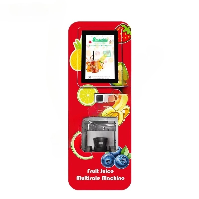 Automatic Smoothie Maker Fresh Fruits with SDK Function Innovative Smoothie Vending Machine Customized
Automatic Smoothie Maker Fresh Fruits with SDK Function Innovative Smoothie Vending Machine Customized