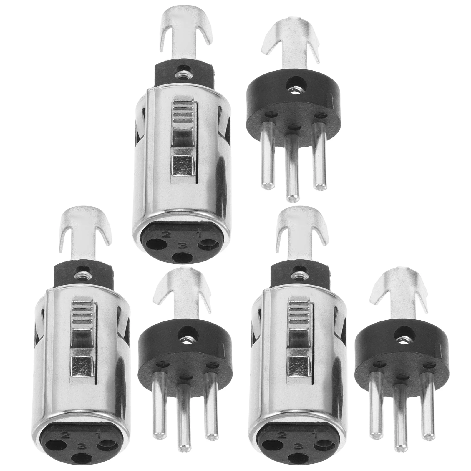 6 Pcs Microphone Connector Xlr Female Male Adapter Socket Accessories Durable Metal Easy Installation High Compatibility Stable
6 Pcs Microphone Connector Xlr Female Male Adapter Socket Accessories Durable Metal Easy Installation High Compatibility Stable