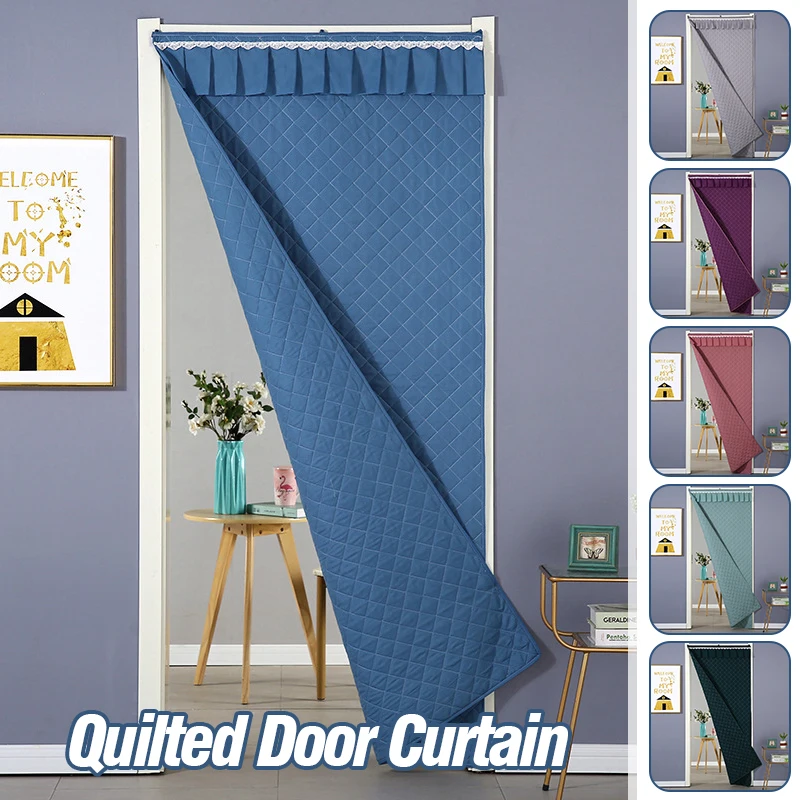 1 Pcs Winter Quilted Design Door Curtain Thick Windproof Cold-proof Thermal Door Curtain Keep Warm Door Screen Easy Installation
1 Pcs Winter Quilted Design Door Curtain Thick Windproof Cold-proof Thermal Door Curtain Keep Warm Door Screen Easy Installation