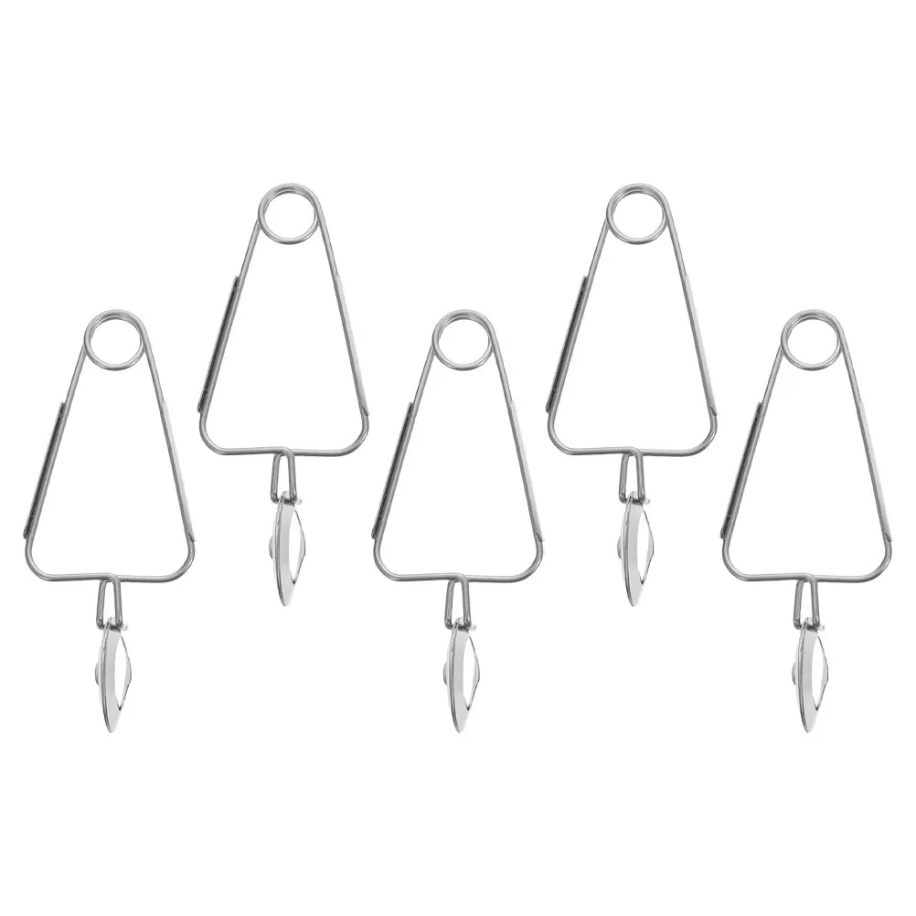 5pcs Spring Food Clip Stainless Steel Snail Tong Ergonomic Handle Heat Resistant For Escargot Shellfish Salad Cooking Kitchen
5pcs Spring Food Clip Stainless Steel Snail Tong Ergonomic Handle Heat Resistant For Escargot Shellfish Salad Cooking Kitchen