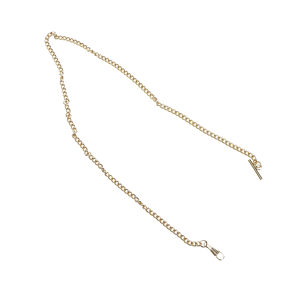 Classic Metal Plated Pocket Watch Chain Jean Belt Chain Watch Holder Decoration (Golden Total Length 65cm)
Classic Metal Plated Pocket Watch Chain Jean Belt Chain Watch Holder Decoration (Golden Total Length 65cm)