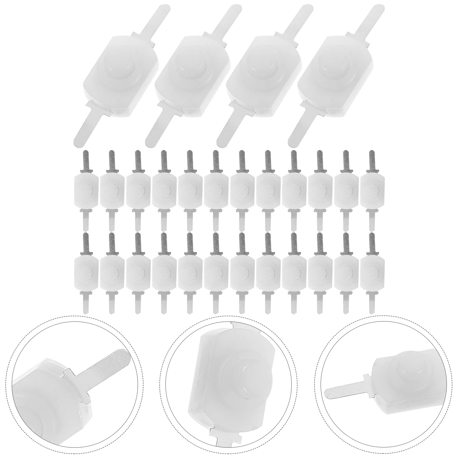 50pcs Micro Button Switch Self Lock Latching Mini Push Aluminum ON OFF Wall Outlet Flashlight Electrical Appliances DIY Projects
50pcs Micro Button Switch Self Lock Latching Mini Push Aluminum ON OFF Wall Outlet Flashlight Electrical Appliances DIY Projects