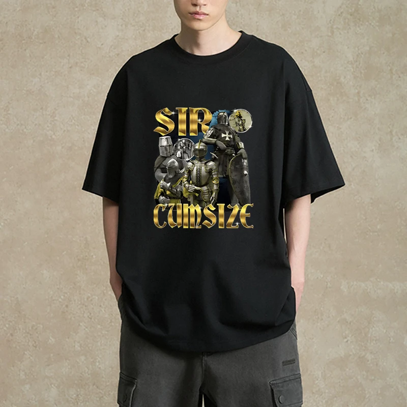 Harajuku Funny Graphic Sir Cumcise Retro printed T Shirt Men Women Cotton High Quality short sleeve T-shirts vintage Tops Unisex
Harajuku Funny Graphic Sir Cumcise Retro printed T Shirt Men Women Cotton High Quality short sleeve T-shirts vintage Tops Unisex