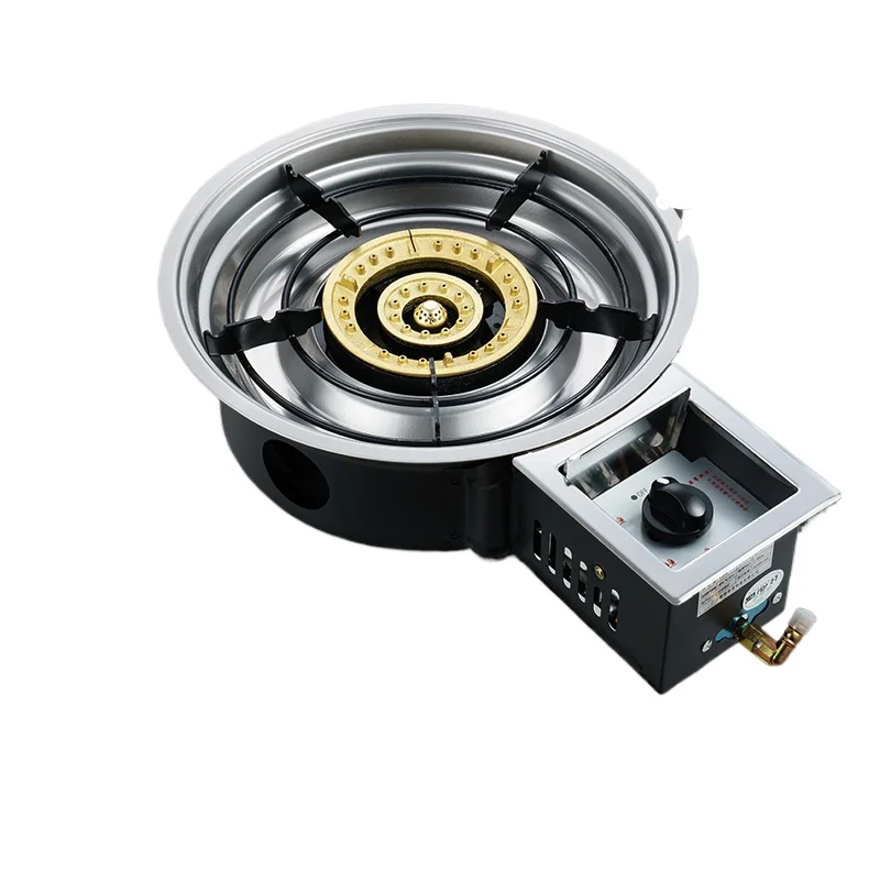 Gas stove, hot pot table, sunken hot pot stove, natural gas stove with flameout protection
Gas stove, hot pot table, sunken hot pot stove, natural gas stove with flameout protection
